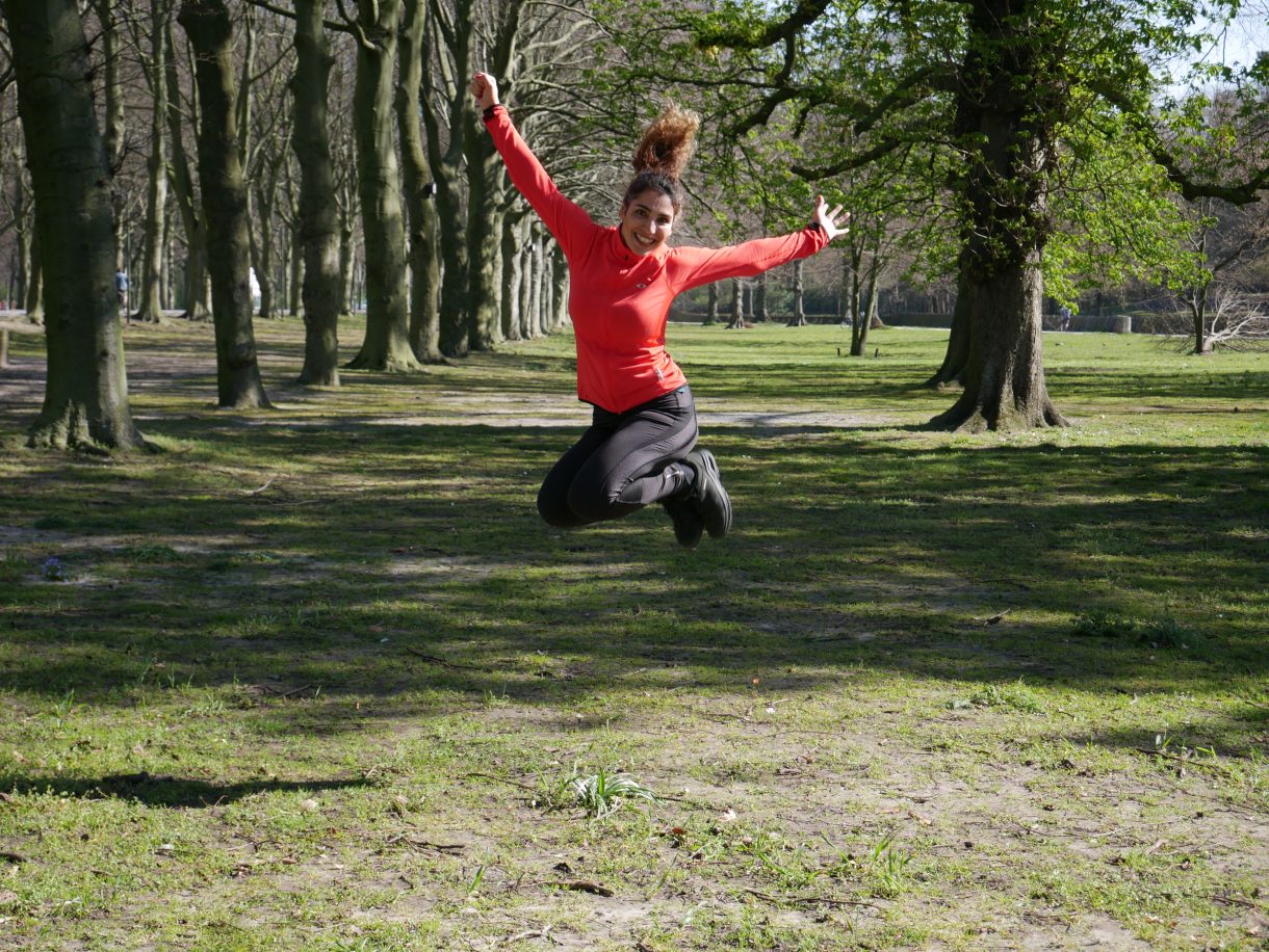 Stok achter de deur!